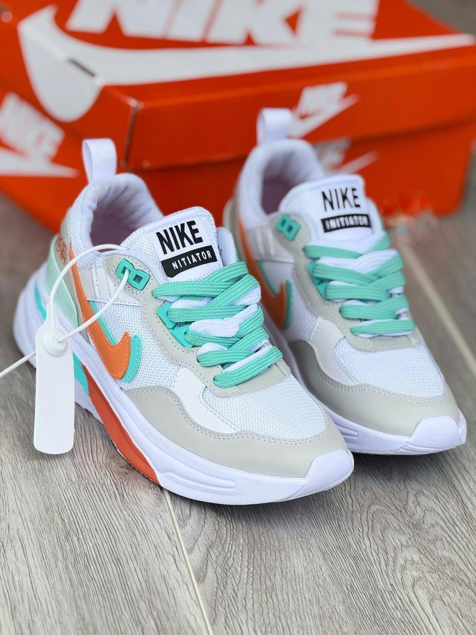 Bellos Nike Doble Chulo Amc Naranja Azul